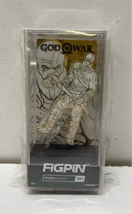 FiGPiN God of War Kratos (RARE) 101 New Sealed image number 1