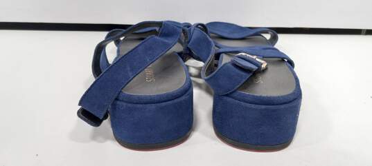 Women's Blue Stuart Weitzman Sandals Size 9.5 image number 4