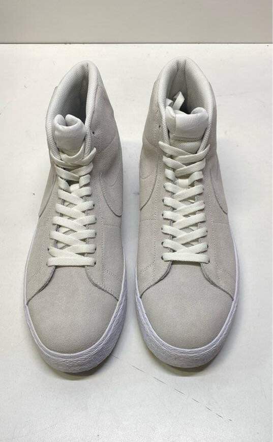 Nike SB White Sneaker Casual Shoe Men 13 image number 5