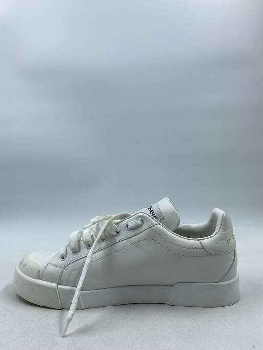 Authentic Dolce & Gabbana White Sneaker M 8 image number 2