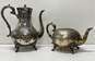 2 Sheffield Silver Plate Teapot /Coffeepot For Repousse Use or Restrictions image number 1