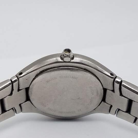 Women's Bulova Stainless Steel Watch image number 4