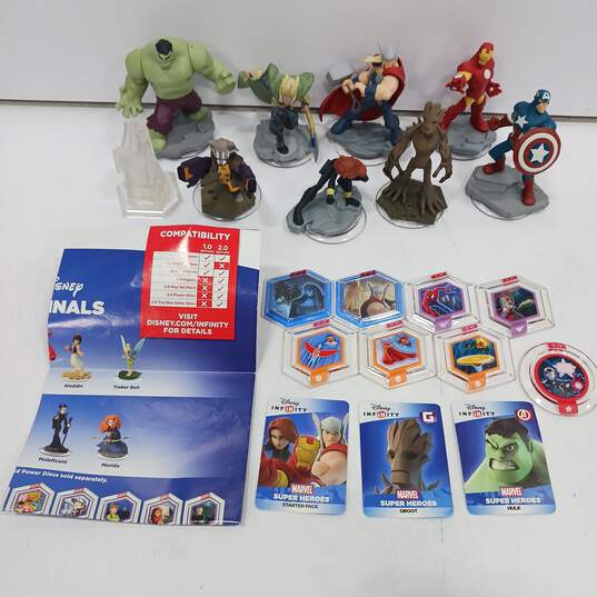 9pc Bundle of Marvel Disney Infinity 2.0 Figures image number 1