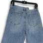 NWT Pistola Womens Blue Denim Medium Wash Wide Leg Jeans Size 27 image number 4