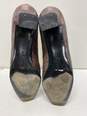 Salvatore Ferragamo Brown Slip-On Heel Women 7.5 image number 5