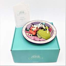 Disney's Cinderella Collector "I'll Make it Fit" 3D Plate IOB w/ COA