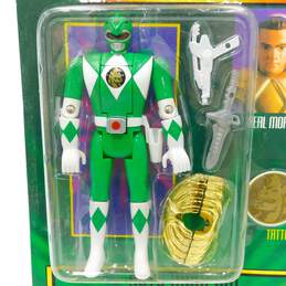 VTG 1994 Bandai Mighty Auto Morphin Power Rangers Tommy Green Action Figure alternative image