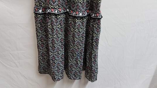 Max Studio Long Floral Print Maxi Dress - Size Small image number 3