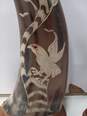 2pc Set of Carved Water Buffalo Horns image number 3