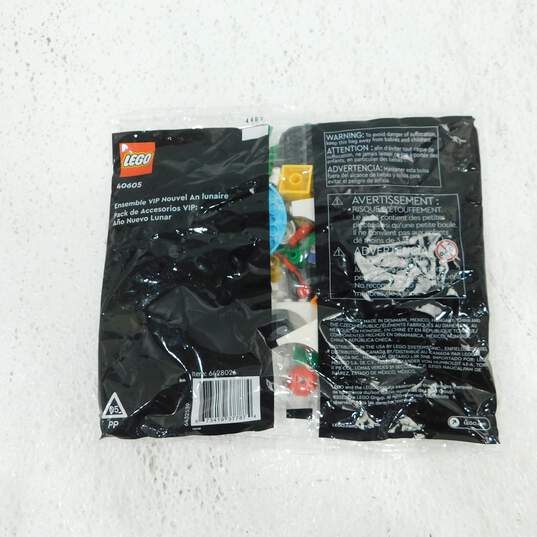 2 Sealed VIP Poly Bags  40606 Spring & 40605  Lunar  New Year image number 5