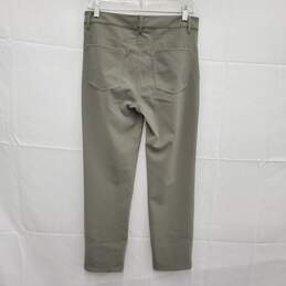 NWT Theory WM's Treeca Precession Ponte Moss Color Pants Size 8 x 25 alternative image