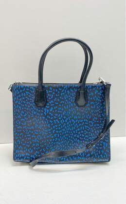 Michael Kors Mercer Multi Leopard Leather Shoulder Tote Bag alternative image