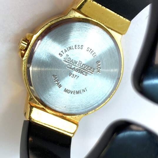 Designer Joan Rivers Classics V377 Round Analog Dial Quartz Wristwatch image number 4
