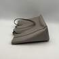 Michael Kors Womens Gray Double Handle Inner Zipper Pockets Tote Bag Purse image number 3
