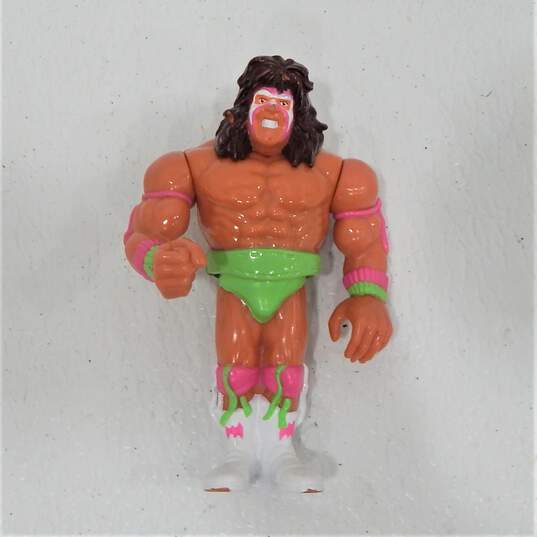 VNTG 1990 WWF Hasbro Series 1 Wrestling Action Figures (10) image number 2