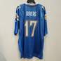 Mens Blue Los Angeles Chargers Philip Rivers#17 Football NFL Jersey Size XL image number 2