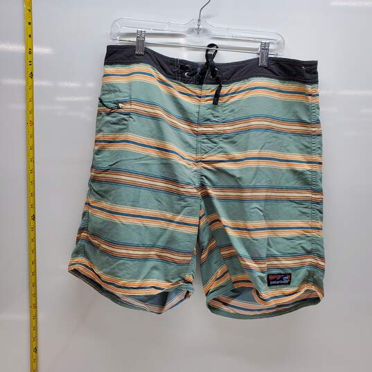 Patagonia Blue Swim Short Trunks Men's Size US 35 image number 1