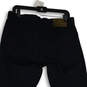 Mens Navy Denim Dark Wash 5 Pocket Design Straight Leg Jeans Size 32x32 image number 4