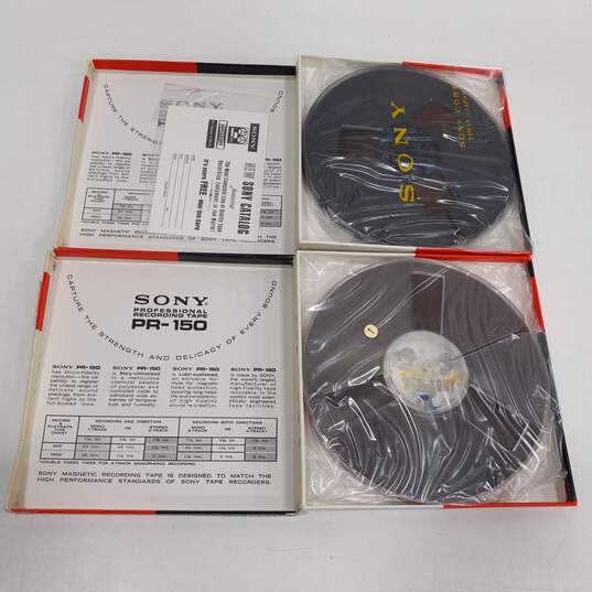 Buy the Sony PR-150 Reel to Reel Tapes 5pc Lot