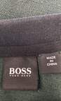 Hugo Boss Mens Green Long Sleeve Crew Neck Knit Pullover Sweater Size L image number 3