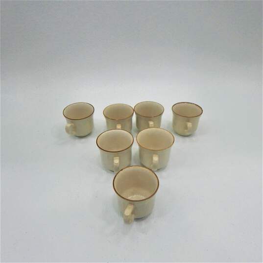 VNTG 7 Baroque Hearthside Stoneware Japan Cups image number 2