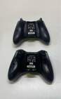 Microsoft Xbox 360 controllers - Lot of 2, black image number 5