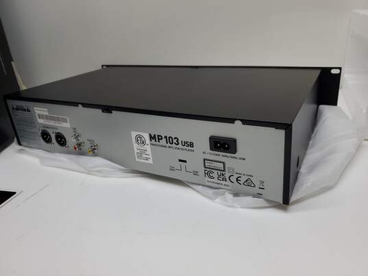 Numark Untested P/R* MP103 Rackmount Professional MP3/USB CD Player Open Box image number 2