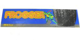 Vintage 1981 FROGGER Arcade Marquee Sign 24" x 6" SEGA Gremlin