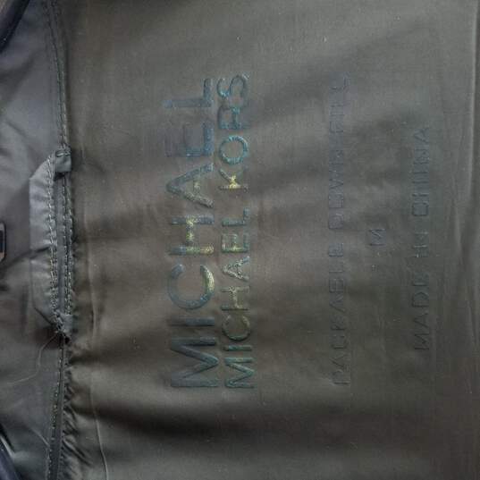 Buy the Michael Kors Women Hunter Green Puffer Coat S | GoodwillFinds