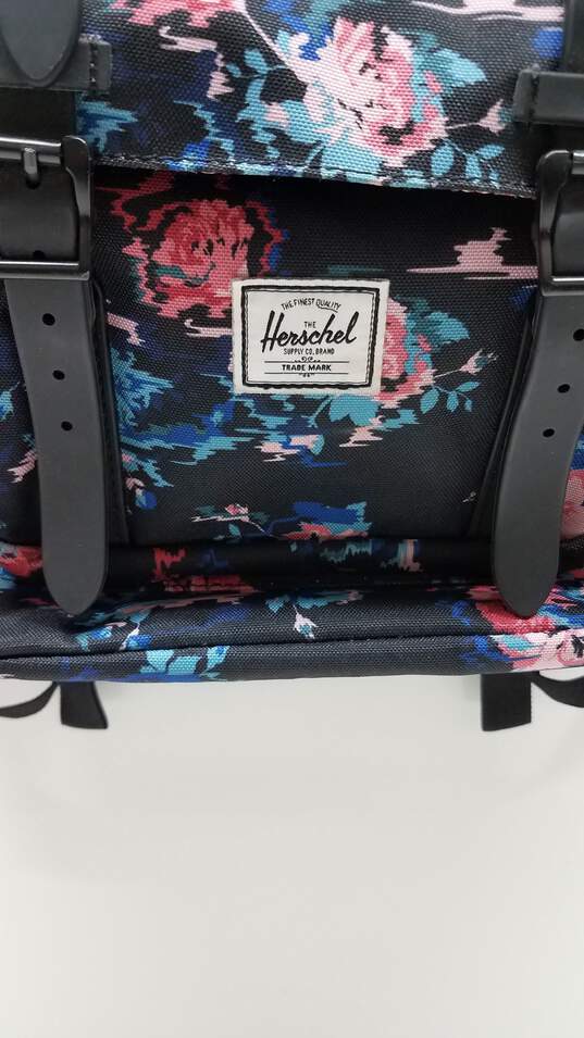 Herschel Little America Mid Volume Backpack - Floral Print image number 2