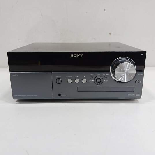 Sony Micro Hi-Fi Component System CMT-MX500i CD Receiver image number 1