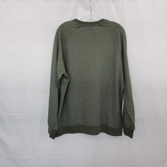 BENSON Essential Textured Soft Terry Crewneck Artichoke Sweater MN Size XL NWT image number 2