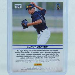 2012 Manny Machado Panini Prizm Top Prospects Pre-Rookie Baltimore Orioles alternative image