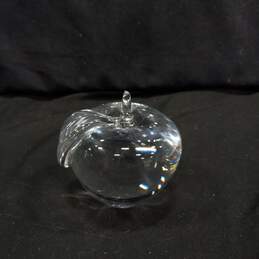 Astral Lead Crystal Apple Paperweight alternative image