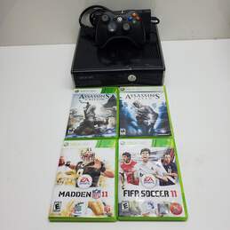 #7 Microsoft Xbox 360 Slim 250GB Console Bundle Controller & Games