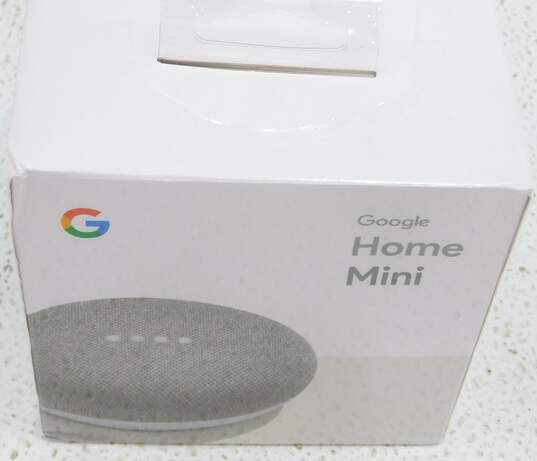 Google Home Mini Smart Speaker w/ Google Assistant Chalk Grey Sealed image number 6