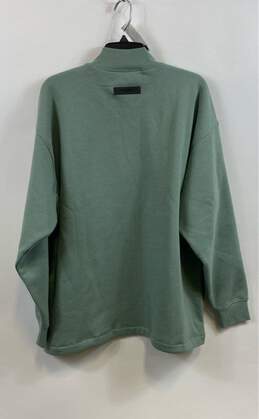 Fear Of God Essentials Mens Green Sea-Foam Pullover Sweatshirt Size Small alternative image
