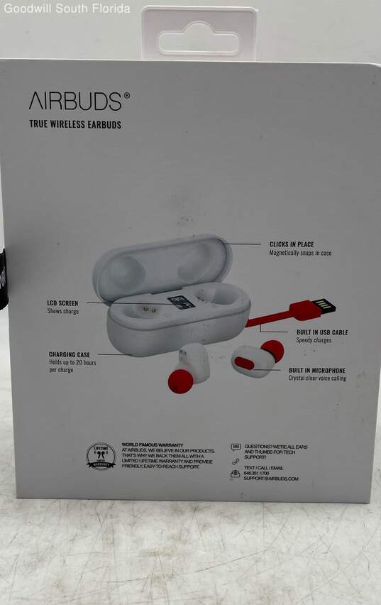 Factory Sealed AirX White Wireless Earbuds 14332 image number 4