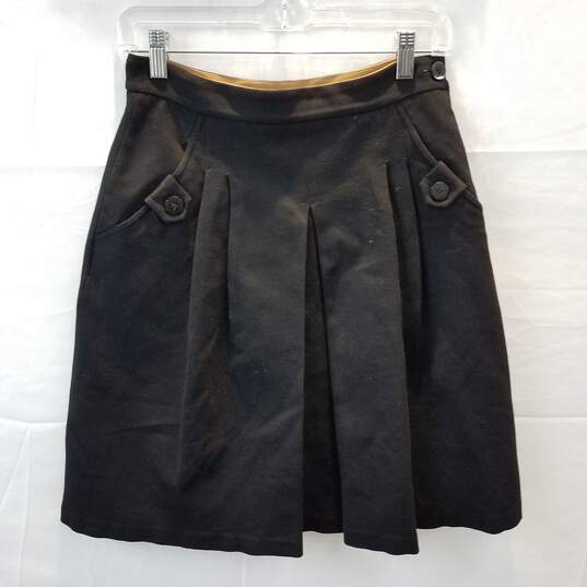 MNG Suit Black Flare Skirt W/Pockets Women's Size S