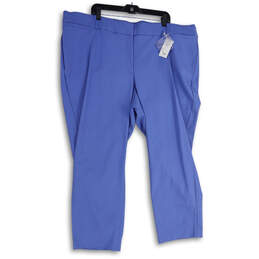 NWT Womens Blue The Allie Welt Pocket Skinny Leg Ankle Pants Size 28R