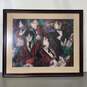 Grand Orchestra Print by Linda Le Kniff Contemporary Matted & Framed image number 1