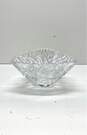 Mikasa Table Top -9.5 inch wide- Triangular Glass Crystal Bali Pattern Bowl image number 3