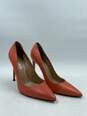 Authentic BALLY Orange Leather Pump W 7 image number 3
