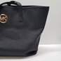 Michael Kors Saffiano Leather Tote Black image number 7