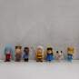 Peanuts 9 piece Mini Figure Set Nativity Christmas Play w/ Fold Out Stage-IOB image number 3