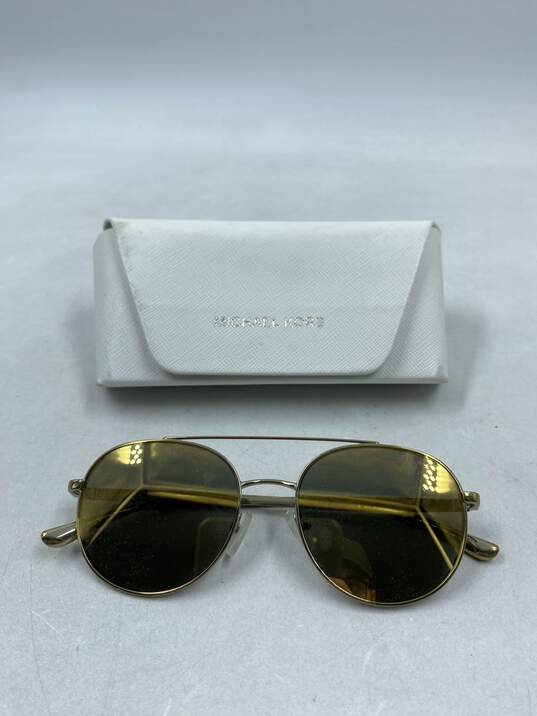 Michael Kors Gold Sunglasses - Size One Size image number 1