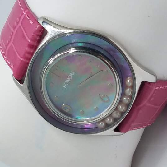 Honora Pink MOP & Loose FW Pearls Watch image number 4