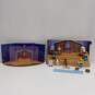 Peanuts 9 piece Mini Figure Set Nativity Christmas Play w/ Fold Out Stage-IOB image number 2