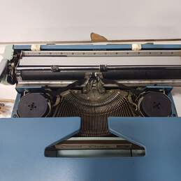 Smith-Corona Baby Blue Coronet Electric 12 Typewriter alternative image