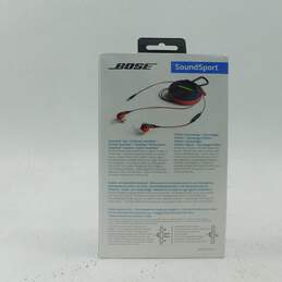 Sealed Bose SoundSport In-Ear Wired IE Headphones Earbuds Power Red iPhone iPad alternative image